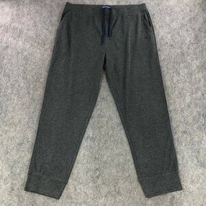 Tommy Bahama Lounge Pants Mens XL Gray Heather Drawstring Jogger Pockets Stretch